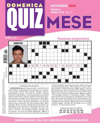 Domenica Quiz Mese N.347 - Novembre 2024