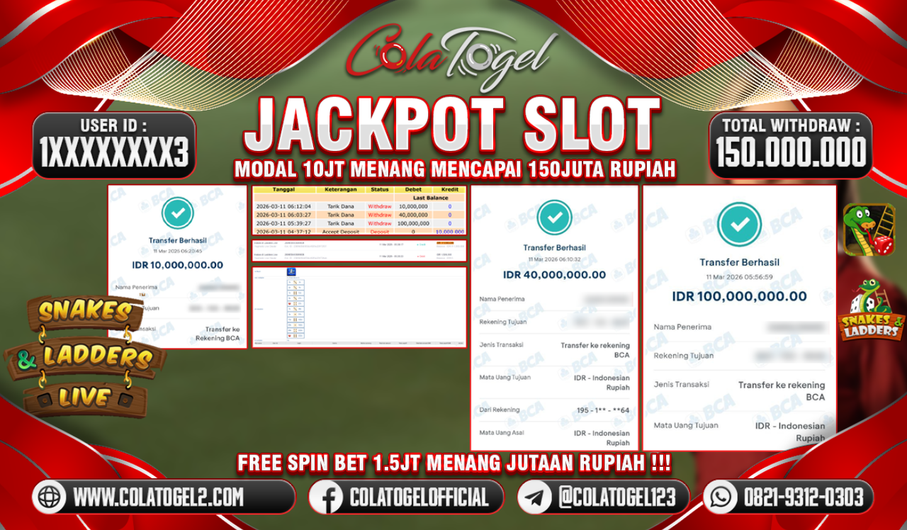 JACKPOT SLOT GACORR!!