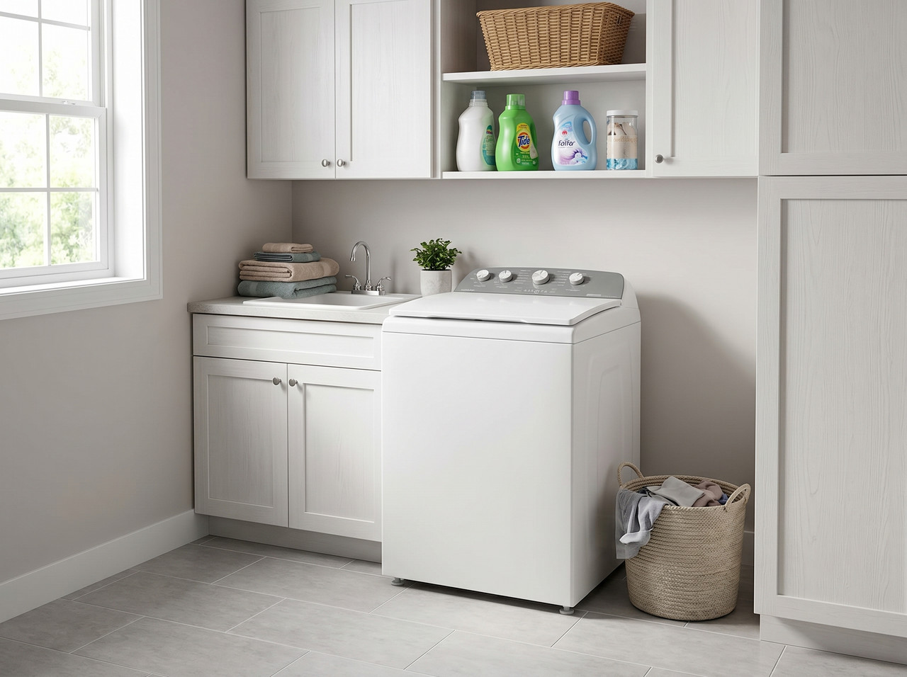 Lavadora Automática de Carga Superior Whirlpool de 19 kg Blanca