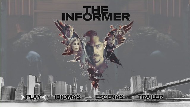 1 - The Informer [2019] [DVD9Full] [Pal] [Cast/Ing] [Sub:Cast] [Drama]