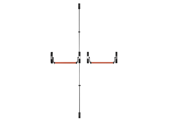 Kit barre anti-panique 2 vantaux