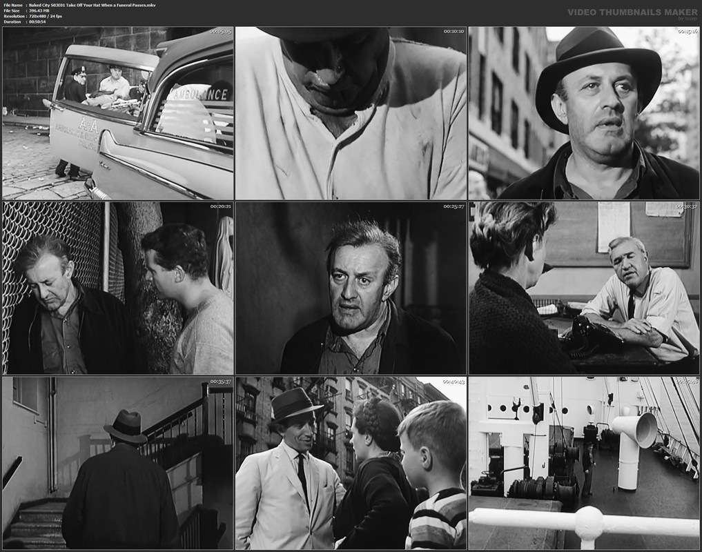 Naked City S03E01 Take Off Your Hat When a Funeral Passes.mkv