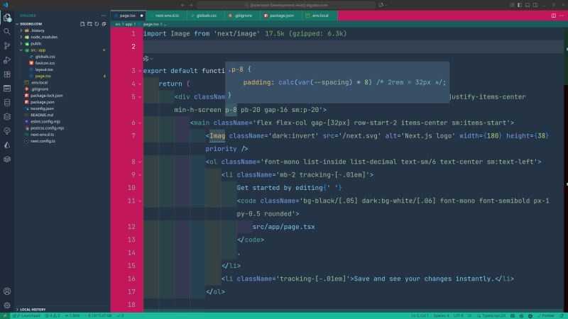 Theme screenshot