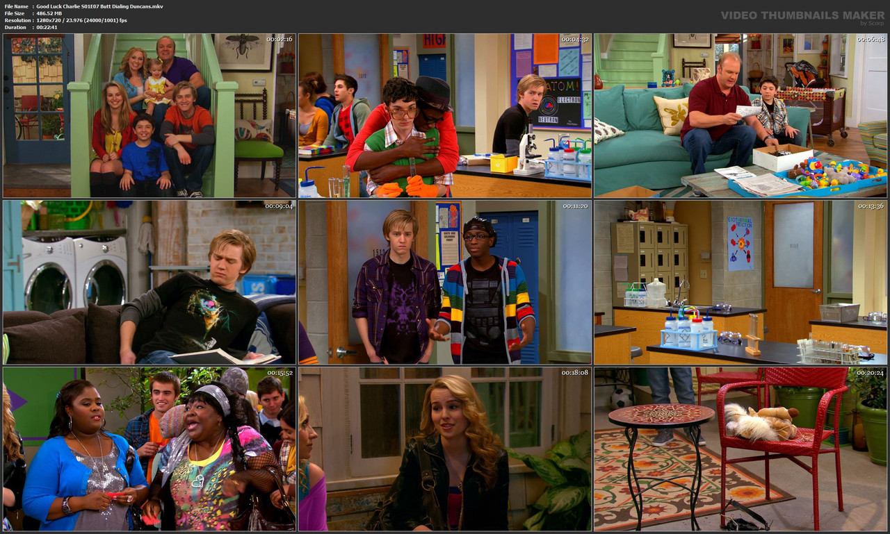 Good Luck Charlie S01E07 Butt Dialing Duncans.mkv
