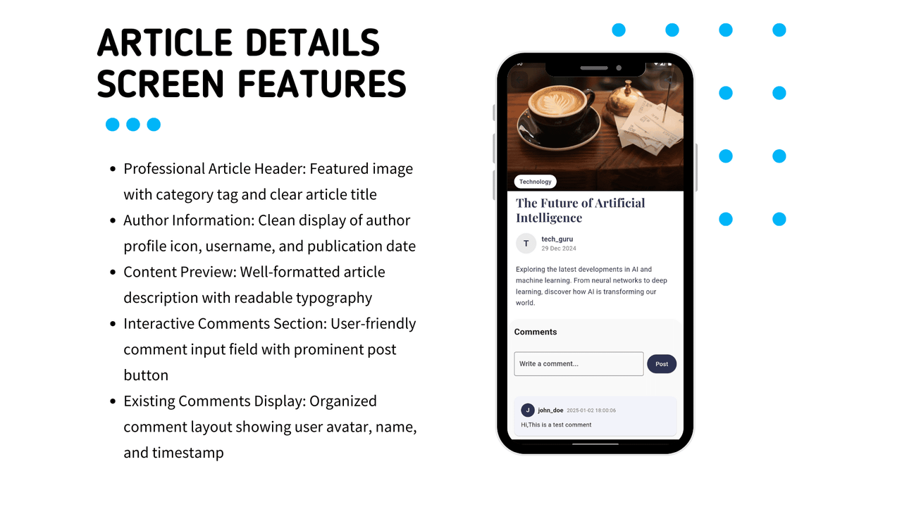 BlogBoost Pro - Flutter Blog & CMS with PHP Backend - 3