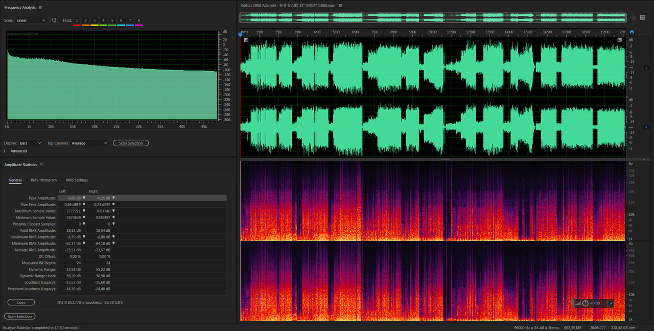 1990 Adamski - N-R-G (UK) 12'' {MCAT 1386}