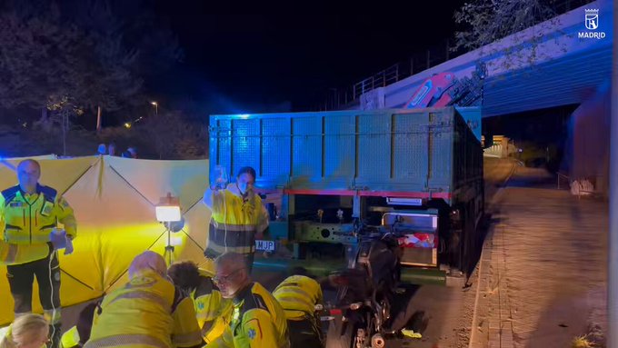 Foto cedida por Emergencias Madrid