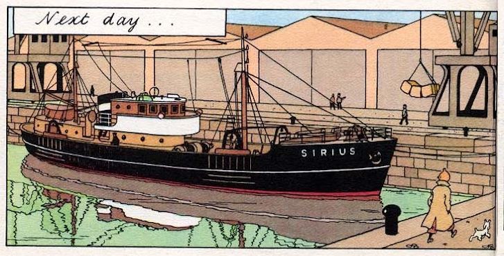 [BELGIQUE] Chalutier Sirius (1943) et John O.88 (1936) - Hergé/Tintin 6c6fe84009acade27a3a375d26b69a2a1f08852f