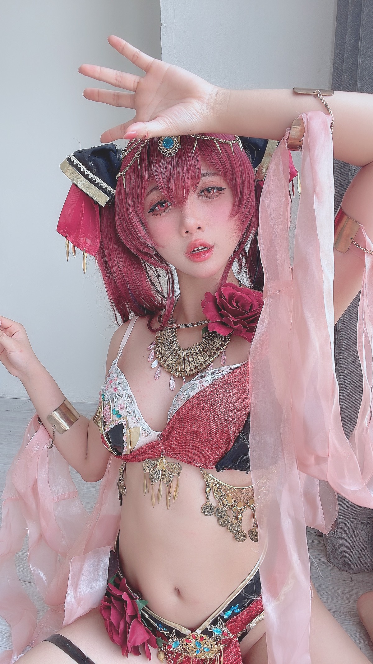 PoppaChan Houshou Marine Dance Version – 109 Photos 9 Videos 1.12GB插图5
