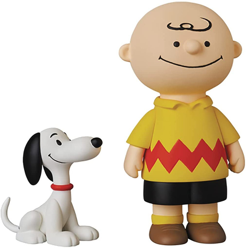 Peanuts mini figurine Medicom UDF 50's Snoopy & Charlie Brown série 12 n° 618 - Imagen 1 de 6
