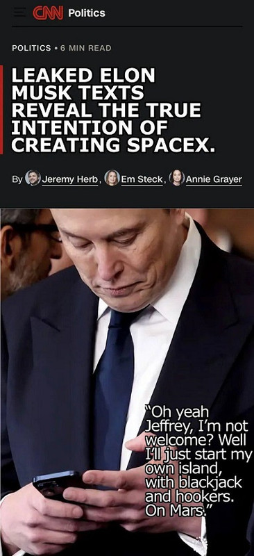 Elon Musk not welcome