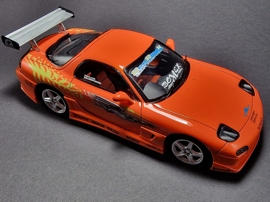 Aoshima MAZDA RX-7 Bomex FD3S - Ready For Inspection - Vehicles