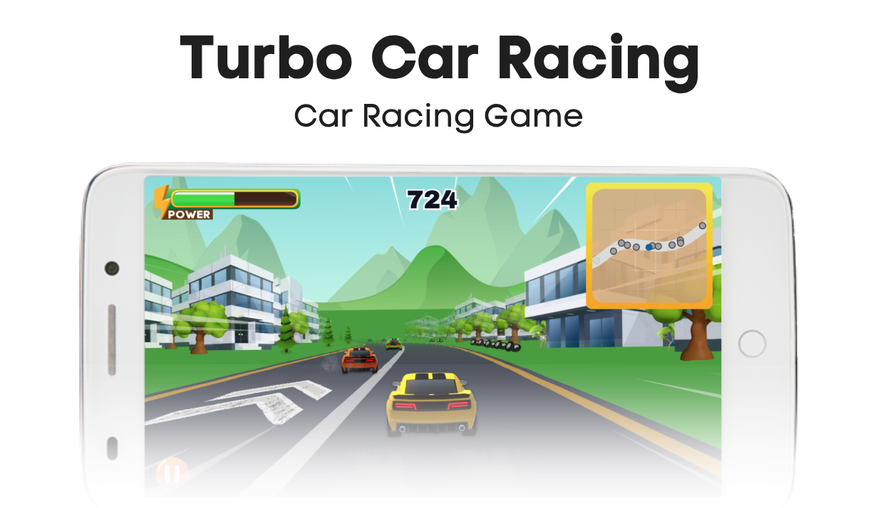 Turbo Car Racing - Car Racing Game Android Studio Project with AdMob Ads + Ready to Publish