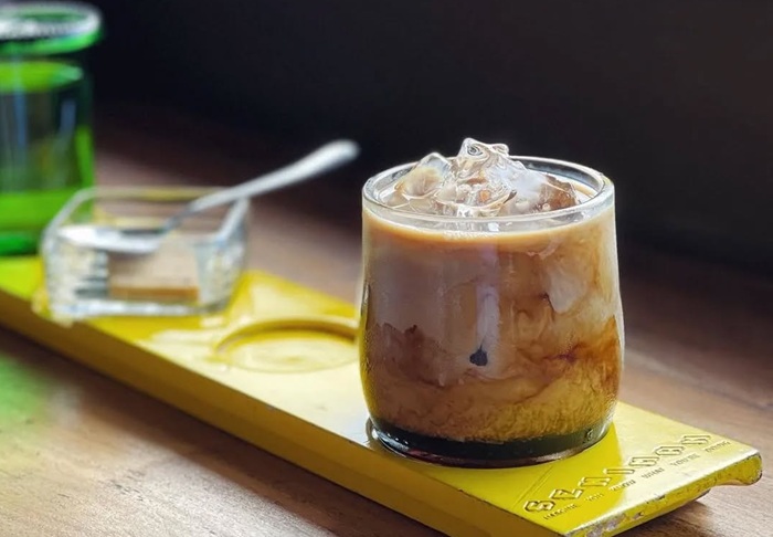Minuman di  Seniman Coffee Ubud, Bali.