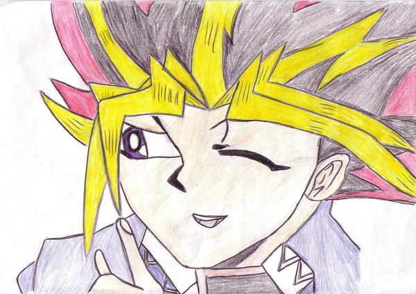 Hình vẽ Atemu (Yami Yugi) bộ YugiOh (vua trò chơi) - Page 9 2_Atemp_336