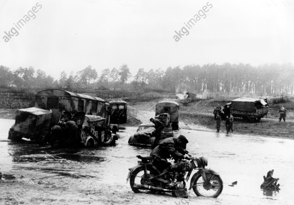 II. WK - Ostfront - Flußüberquerung 1943
