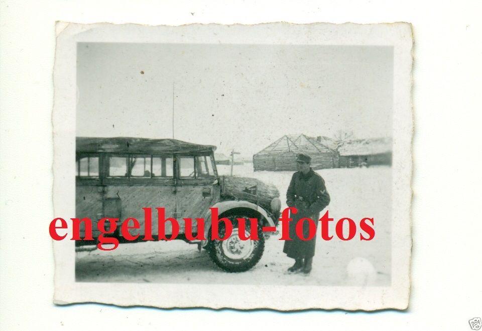 FAHRZEUG - KÜBELWAGEN - SUPER WINTER-TARNUNG
