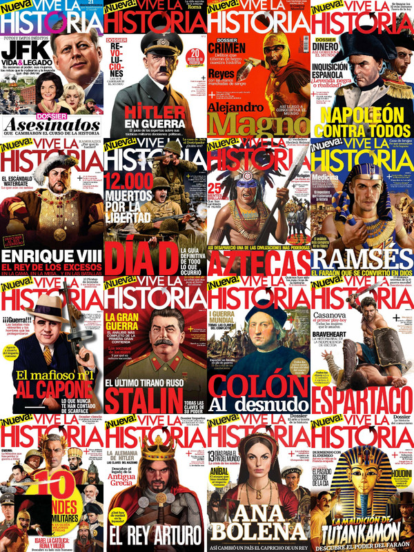 Colección revista Vive la Historia (2014-2022) Pdf Mediafire