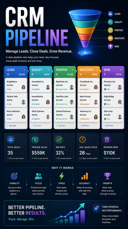 CRM Pipeline Board Generator