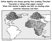 thatcher other people's money capitalism other countries resources and labor