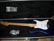 Fender Strat Midnight Wine Satin