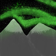 Northern Lights attempt background