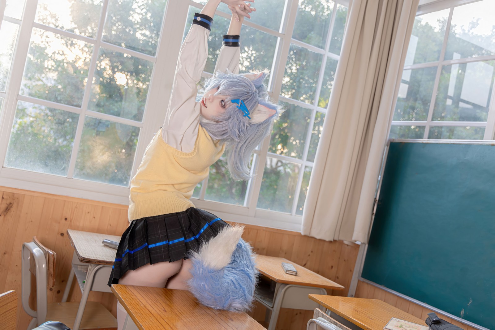 纸悦Etsu_ko《少女前线 PA-15》高校心跳物语 Cosplay 套图[51P-385M]插图7