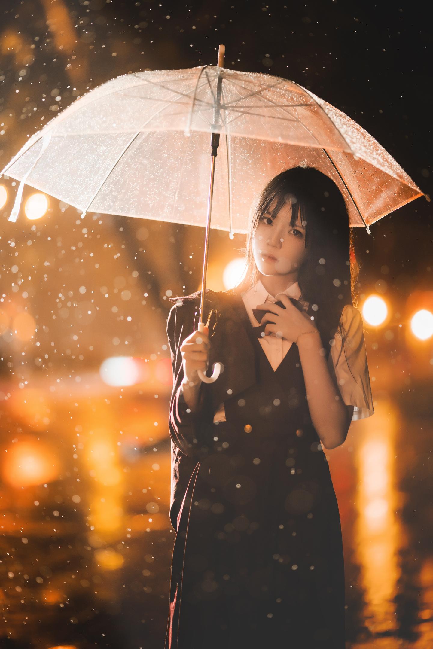 桜桃喵 NO.067 桜桃未熟3 雨下 13