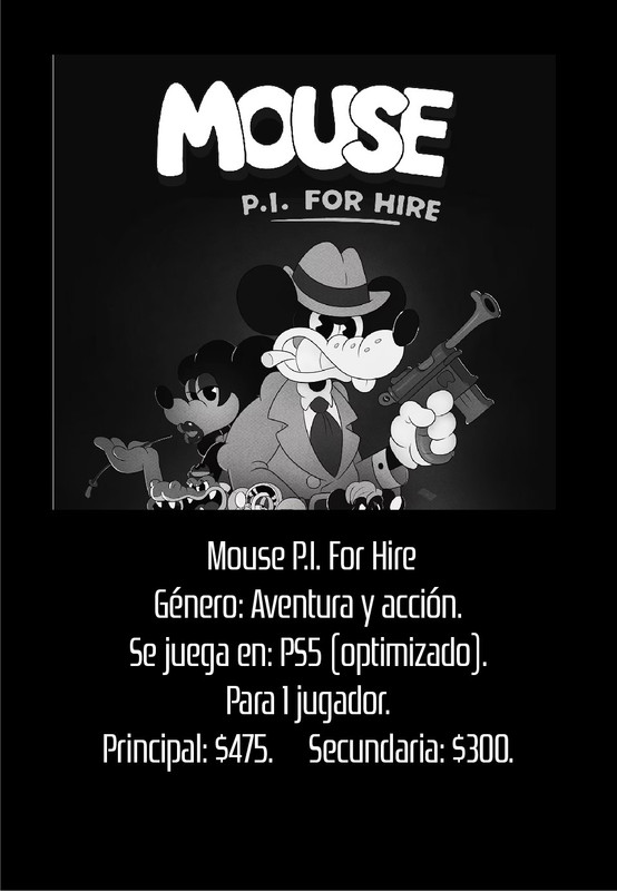 Mouse P.I. For Hire