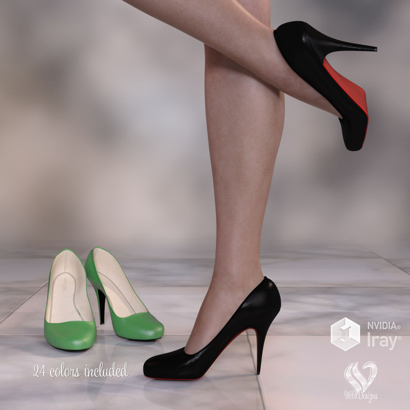 Classic Pumps for Genesis 8 Females