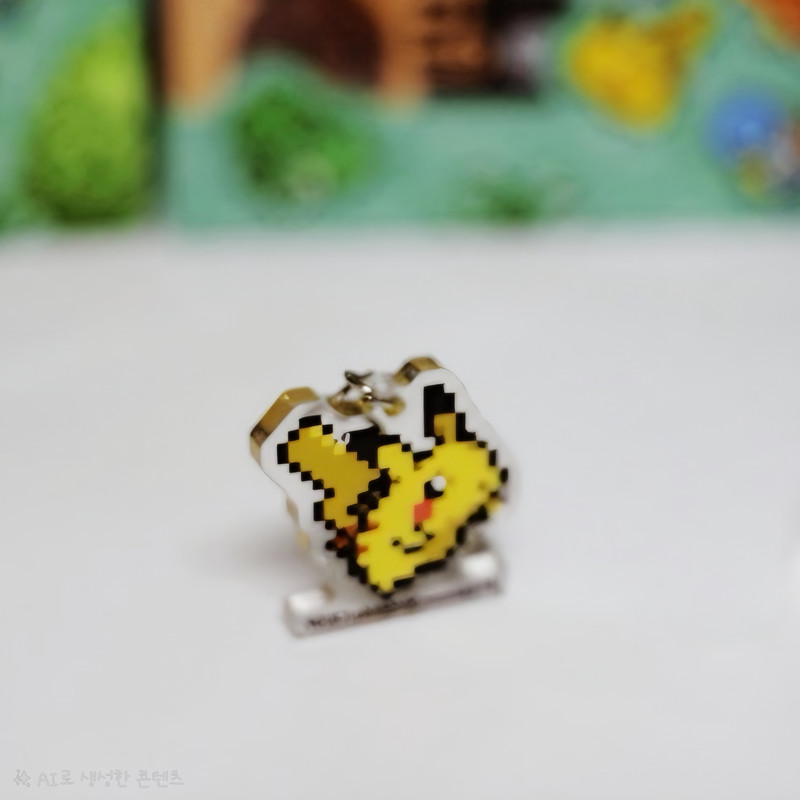 Pikachu keyring