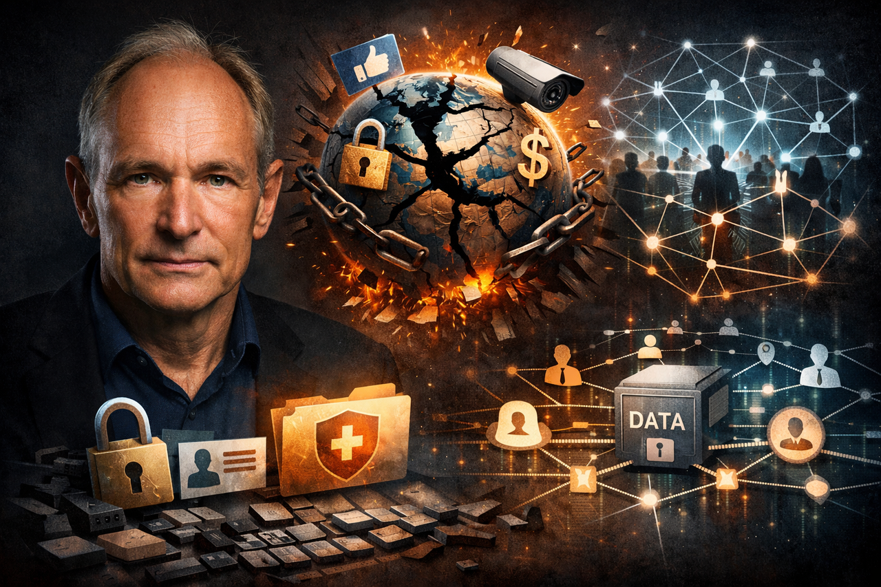 A internet deu errado? Para Tim Berners-Lee, ainda dá tempo de consertar
