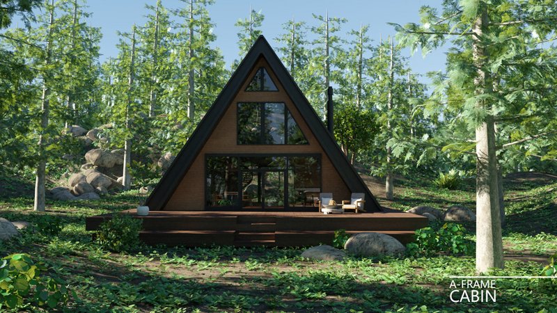 A Frame Cabin