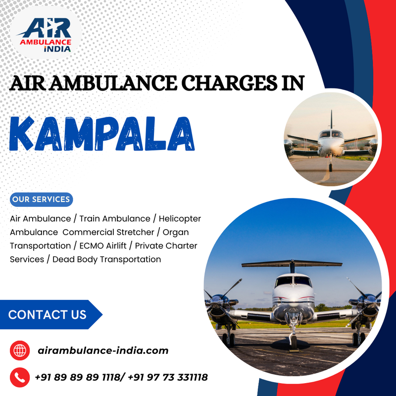air ambulance charges in Kampala