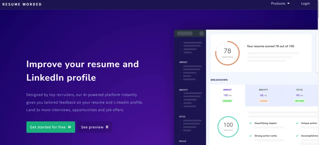 Resume Worded