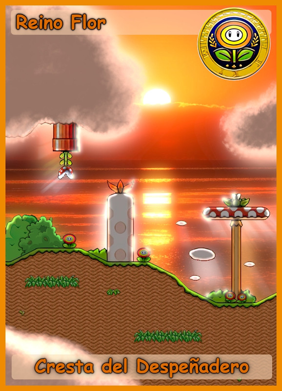 Carta014 -Reino Flor - Cresta del despeñadero