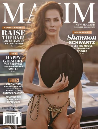 Cover: Maxim New Zealand No 12 December 2023