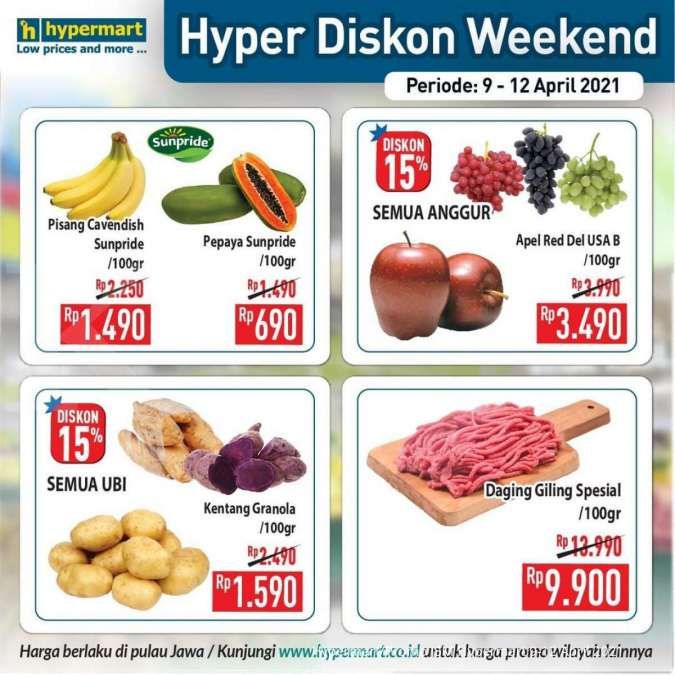 Katalog Promo Hypermart 9-12 April 2021 
