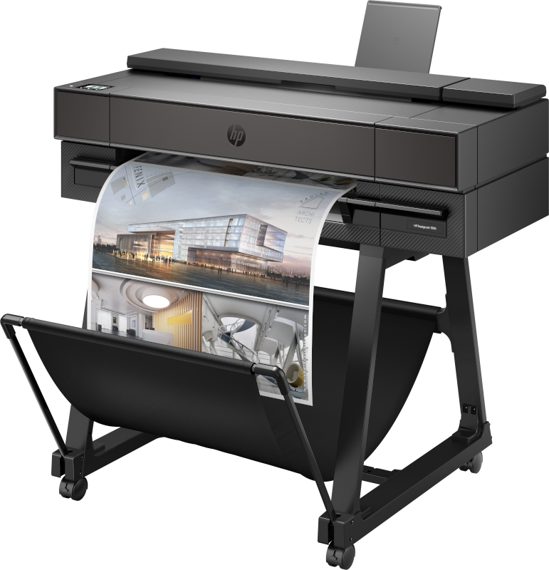 HP DesignJet T870 em ambiente de escritório