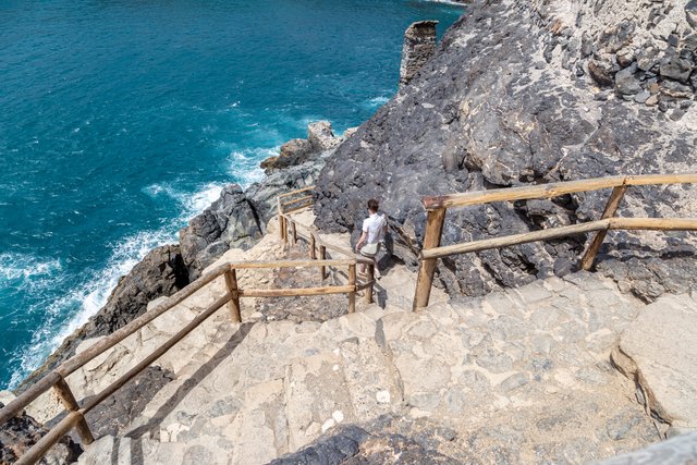 Fuerteventura - Blogs de España - MIRADORES MORRO VELOSA, GUISE Y AYOSE, DE LAS PEÑITAS, BETANCURIA, AJUY, CUEVAS (32)