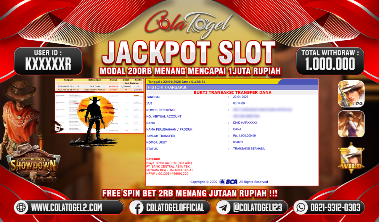 JACKPOT SLOT GACOR!!