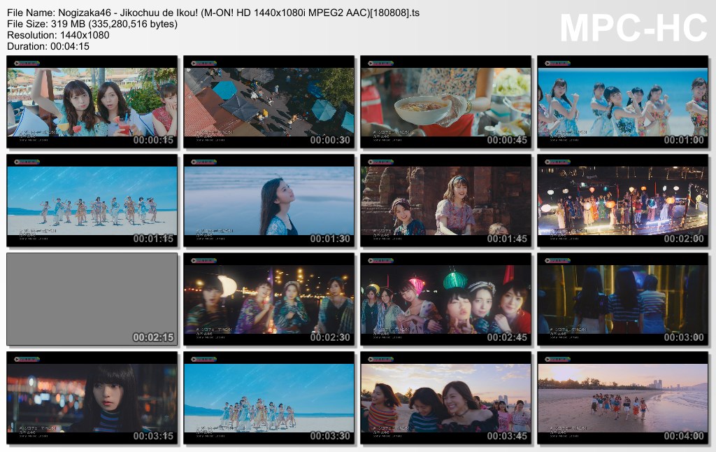 Nogizaka46 - Jikochuu de Ikou! (M-ON! HD 1440x1080i MPEG2 AAC)[1