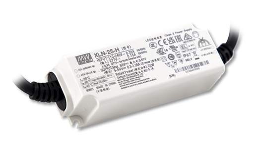 Driver LED MEAN WELL XLN-25-12 25W - 200W 12V Voltaje Constante IP67 Regulable NFC