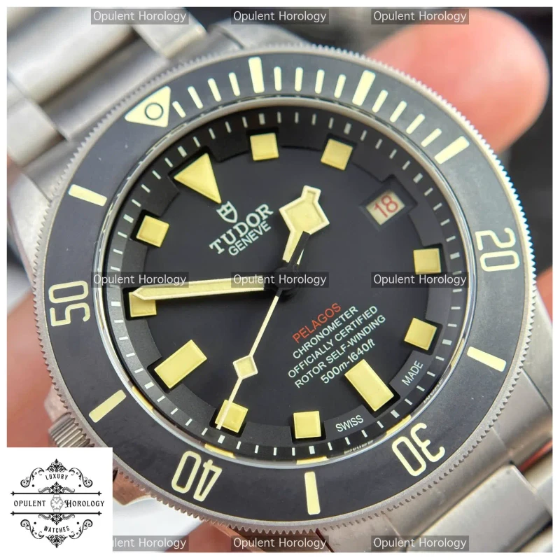 Tudor Pelagos LHD Replica - 42mm Titanium Masterpiece with Left-Hand Crown