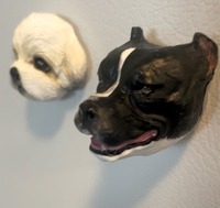 Customer pet figurine review photo