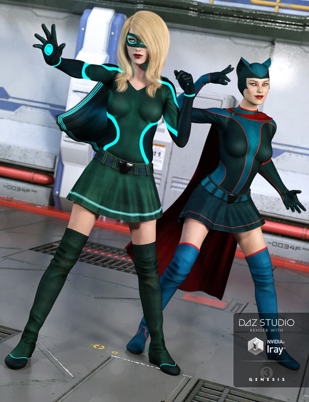 00 daz3d superhero add on planetary orbit textures for genesis 3 female s