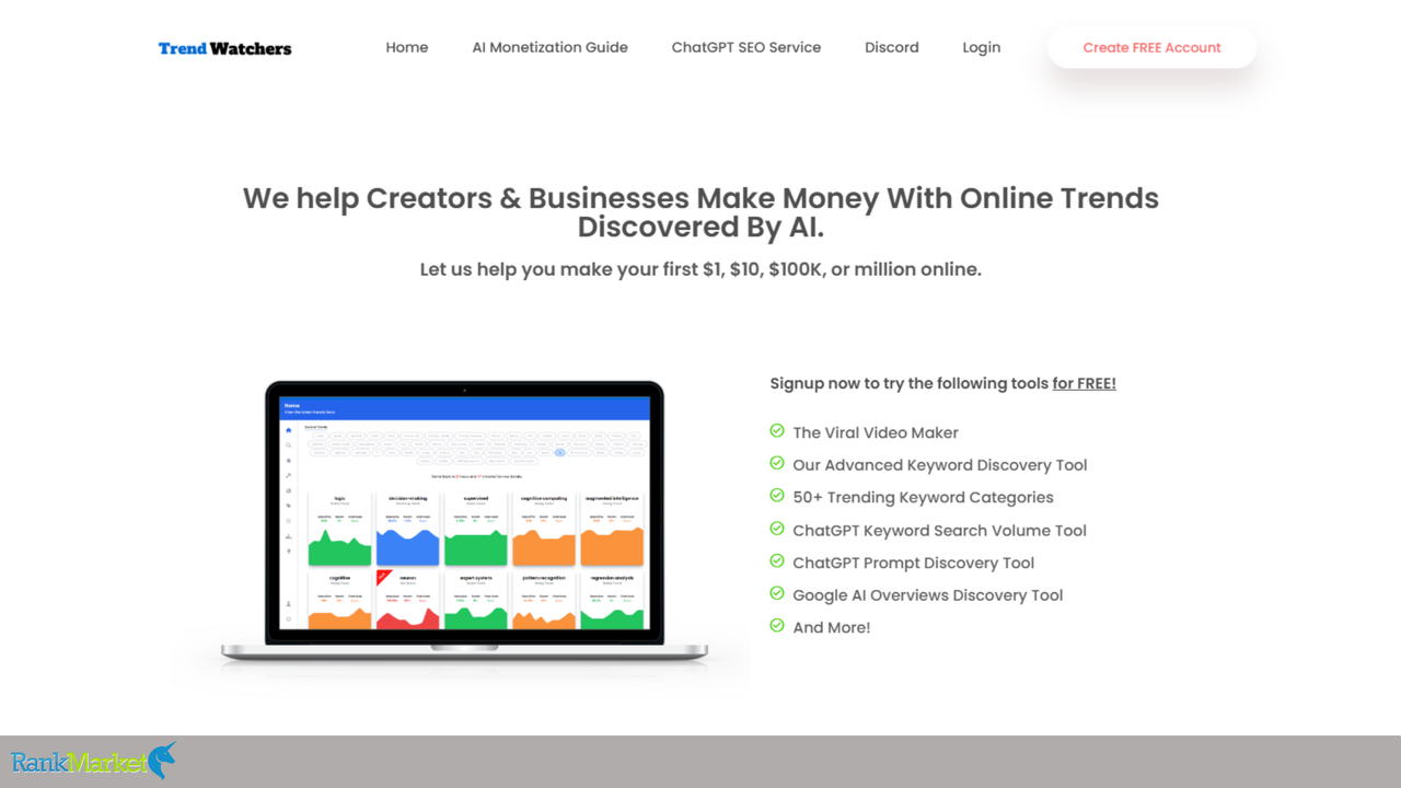 Trend-Watchers-homepage