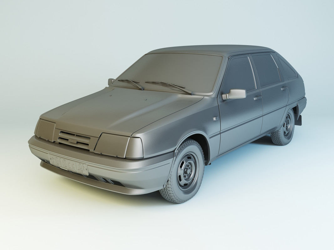 IZH-2126 Oda modelling (004) 0