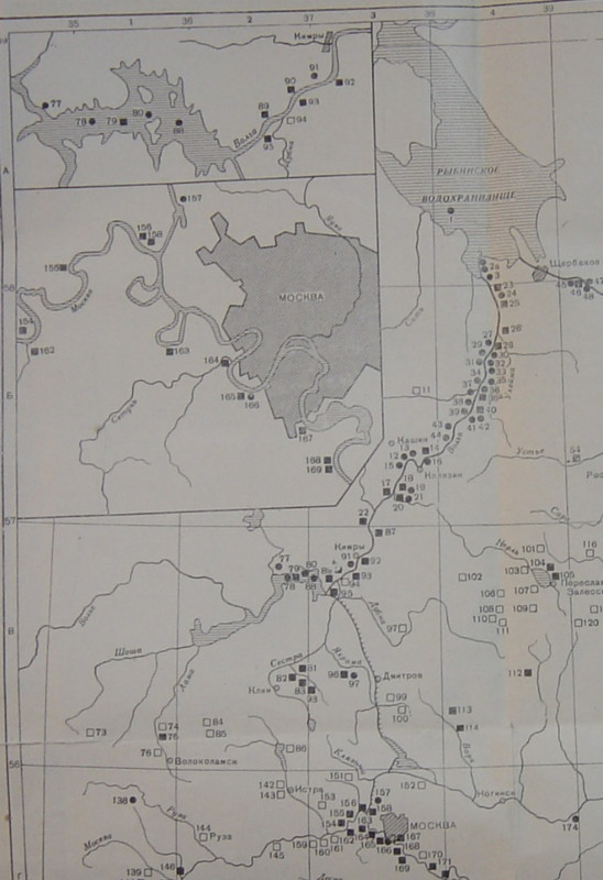 Волго окское междуречье карта