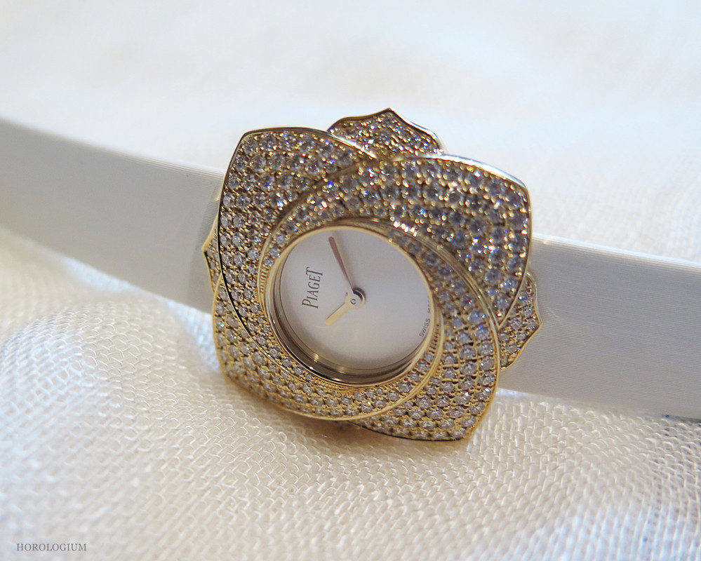 HANDS ON Piaget Limelight Blooming Rose HOROLOGIUM